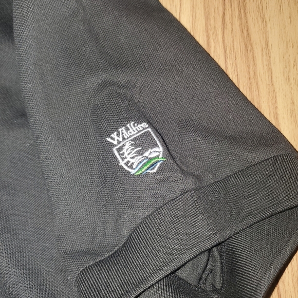 J. Lindeberg Golf Polo Shirt Mens Size XL Black Solid Macau JL - Picture 8 of 8